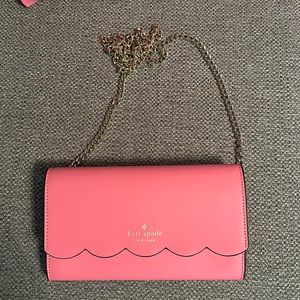 Kate spade Gemma wallet on a chain